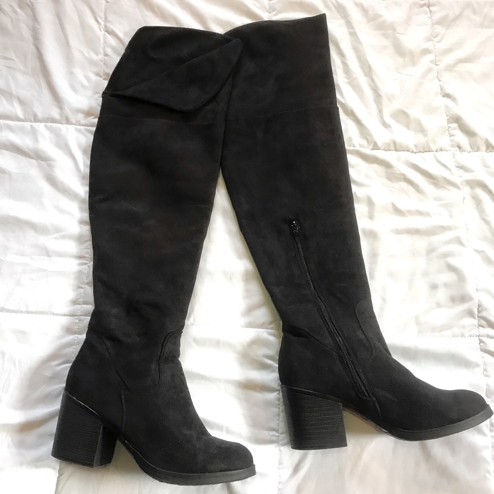 Heeled, Thigh-High Boots